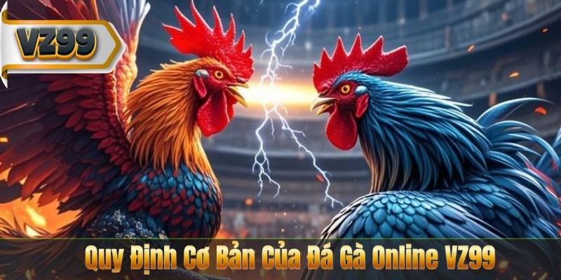 Đá Gà Online VZ99 – Sân Chơi Đẳng Cấp Cho Người Đam Mê 6 Quy Định Cơ Bản Của Đá Gà Online VZ99